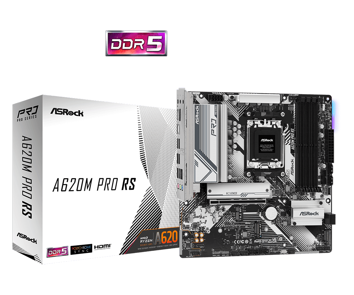 A620M Pro RS(L1) CARTE MERE ASROCK - A620M Pro RS – Image 1