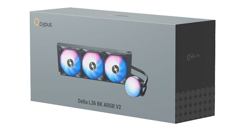26c9805efa2cdf87665c9ed5c21804a0 Cooling OCYPUS - Delta L36 Noir ARGB – Image 1