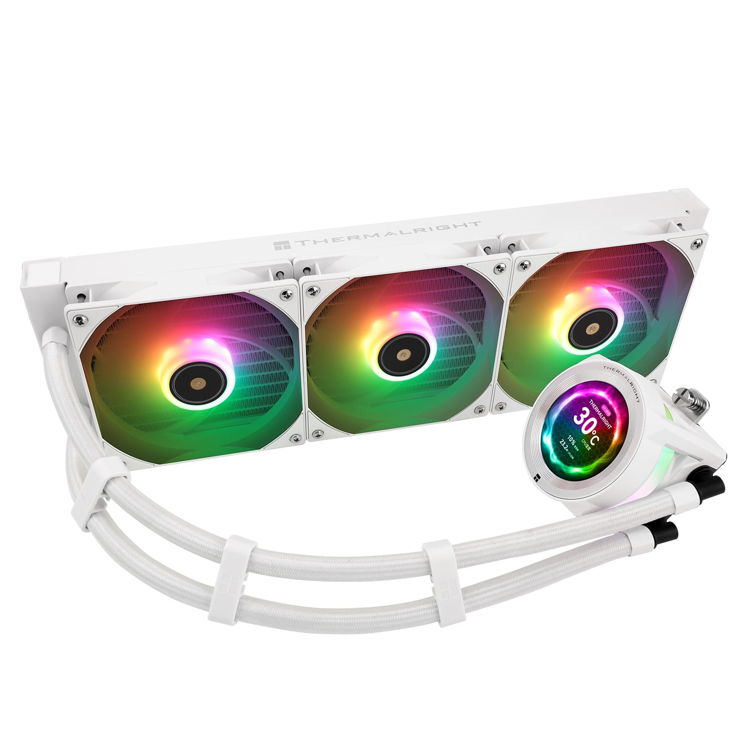3-15 Cooling THERMALRIGHT - Core Vision 360 Blanc ARGB – Image 1