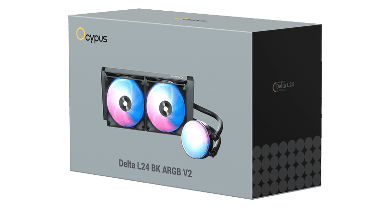 94be41189feb82dd47f0a644abea2300 Cooling OCYPUS - Delta L24 Noir ARGB – Image 1