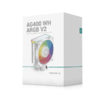 Ventilateur DeepCool - AG400 Blanc ARGB