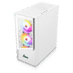Boitier XANDER - Velox TG Blanc 4 Fans ARGB