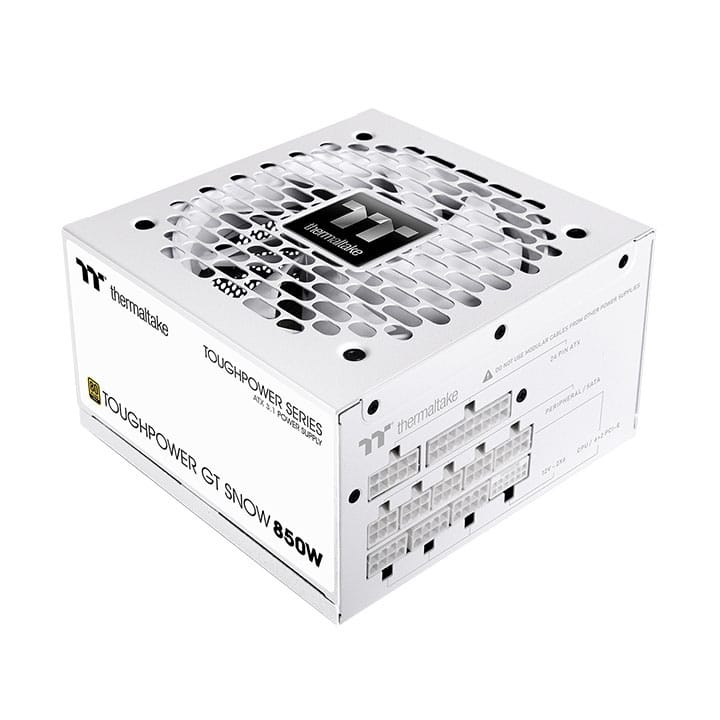 ps-tpt-0850fnfag-w_01 (1) Alimentation THERMALTAKE - Toughpower GT 850W Blanc Fully Modular 80 Plus Gold ATX 3.1 – Image 1